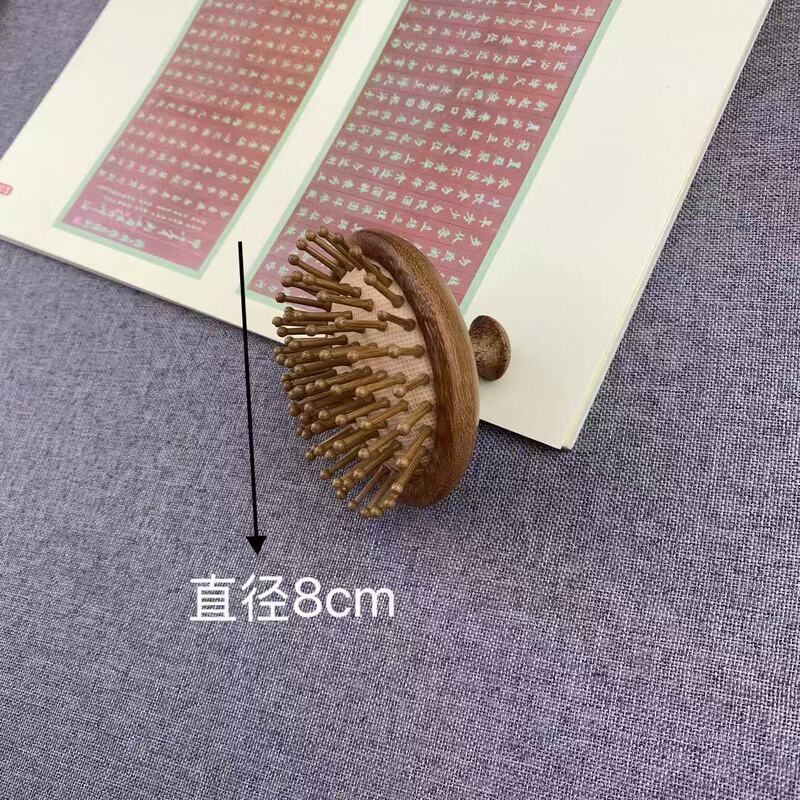 新しい中国式の家庭用の大きいサイズの女性の木の櫛の大きい板の櫛のエアクッションの櫛の気嚢の櫛の檀木の櫛のマッサージの櫛の順髪の櫛|undefined