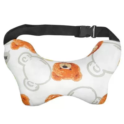 Sleeping Gadget In-Car Supplies — Headrest - dual-purpose-car-and-stroller-white-bear