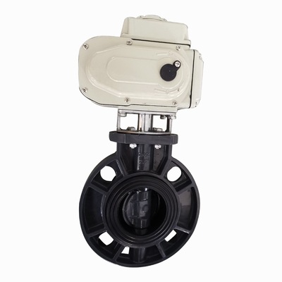 Electric UPVC butterfly valve Switching D971X-16 D941H-16C D971F-10 220V IP67