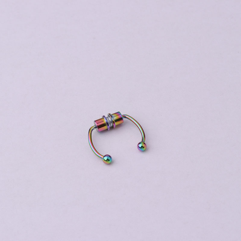 Nose Rings & Studs Fashion Geometric 316 Stainless Steel  Plating display picture 3