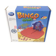 跨境英文桌面游戏3-12人多人互动休闲娱乐宾果摇奖机BINGO玩具