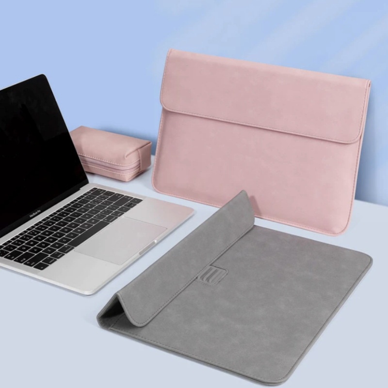 Pu Leather Laptop Bag MacBook Air Plus Velvet Computer Bag 15inch iPad Tablet Anti-Collision Inner Bag Pu Leather Laptop Bag MacBook Air Plus Velvet Computer Bag 15inch iPad Tablet Anti-Collision Inner Bag