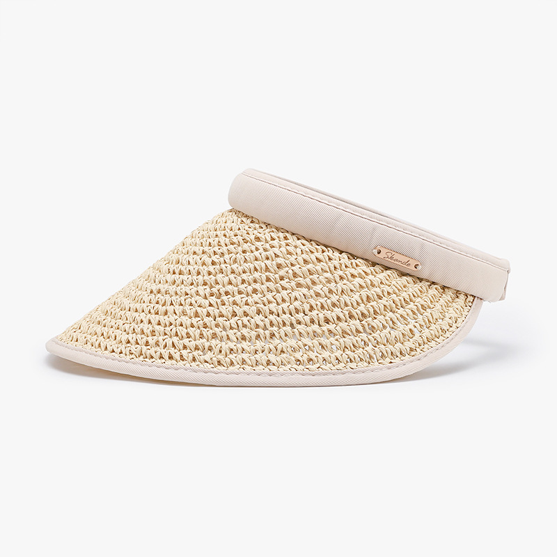 Damen Strohhut Mit Breiter Krempe Uv-schutz Für Den Sommer_voghion.com