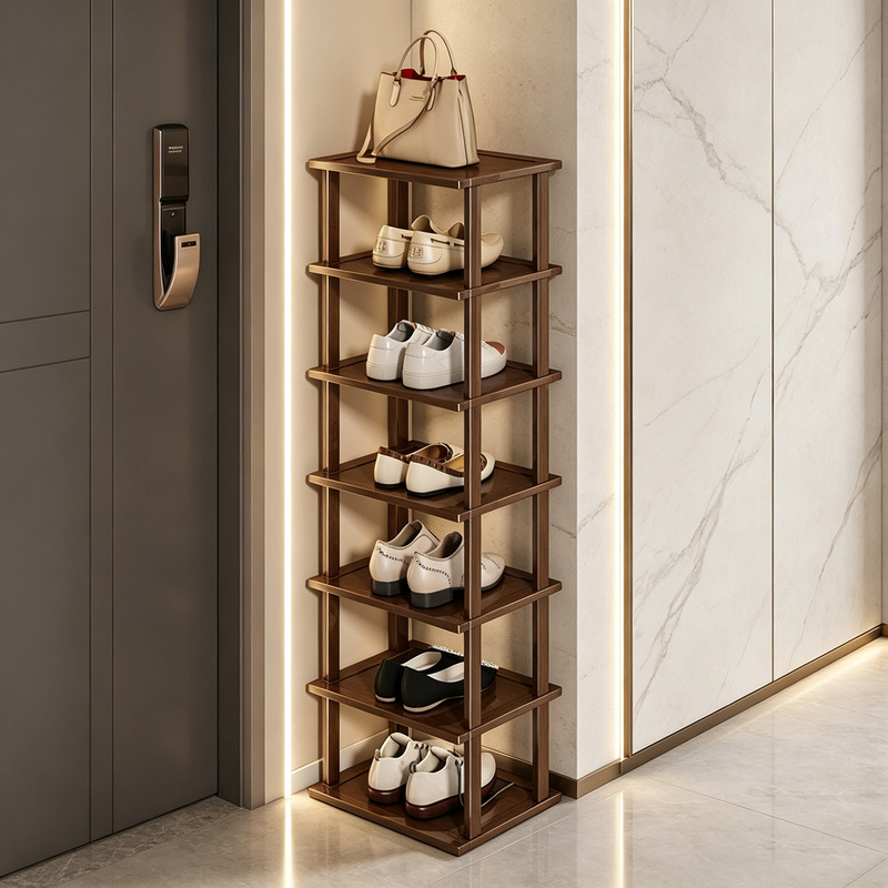 Nanzhu Shoe Rack Household Economical Doorway Multi-layer Shoe Storage Artifact Space-saving Rental House Shoe Cabinet Small Shoe Rack Nanzhu Shoe Rack Household Economical Doorway Multi-layer Shoe Storage Artifact Space-saving Rental House Shoe Cabinet Small Shoe Rack