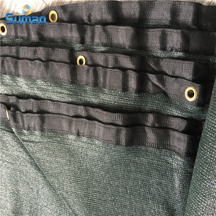 BSCI工厂直销塑料聚乙烯抗紫外线墨绿色花园阳台篱笆隐私围栏网