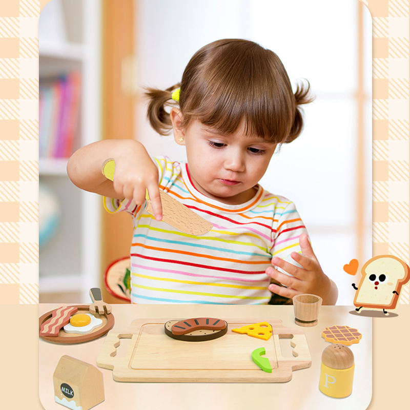 Cocina para niños Puzzle Juego de juegos Hogar Educación temprana Grupo de cocina Accesorios de alimentos Cocina simulada Vajilla pequeña Utensilios de cocina Juguetes