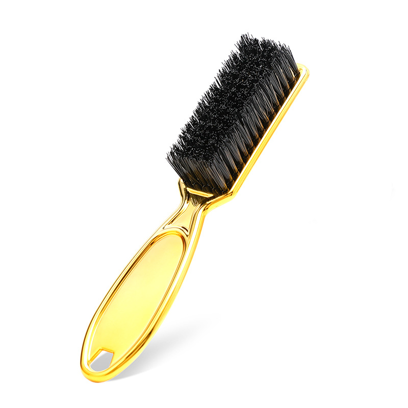 Amazon Acero inoxidable corte de pelo peine corte de pelo chapado en oro barba cepillo fino peine plano CORTE DE Apple peine
