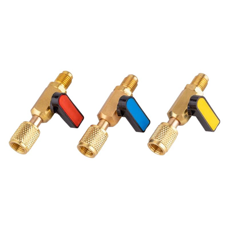 Кондиционер холодильник предохранительный клапан фтора инвертор Кондиционер 410 кондиционер жидкий предохранительный клапан R22 маленький шаровой клапан