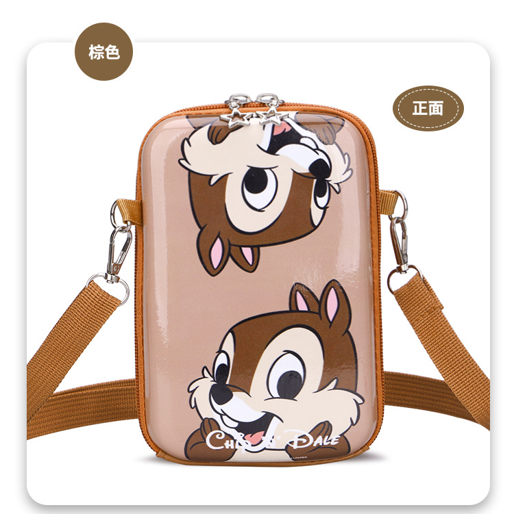 Children's mobile phone bags, cartoon Mickey Ni single-shoulder bags, cute and trendy bags for boys and girls, 2021 new style crossbody bags wholesale undefined