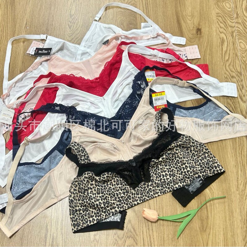 1-B0821 # In-stock low-priced women's unpadded wireless bras, assorted styles, large size lingerie, wholesale