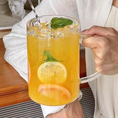1000mlの大容量のフルーツのティーカップはコップのレストランのジュースのコップの泡のコップの冷たい飲み物のコップを持ちます。