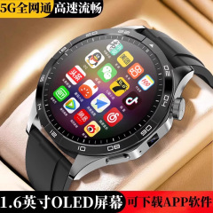 スマートウォッチ 5G SIM対応 Wi-Fi接続 アプリ対応 スポーツウォッチ 電話機能付き 大人・中学生向け
