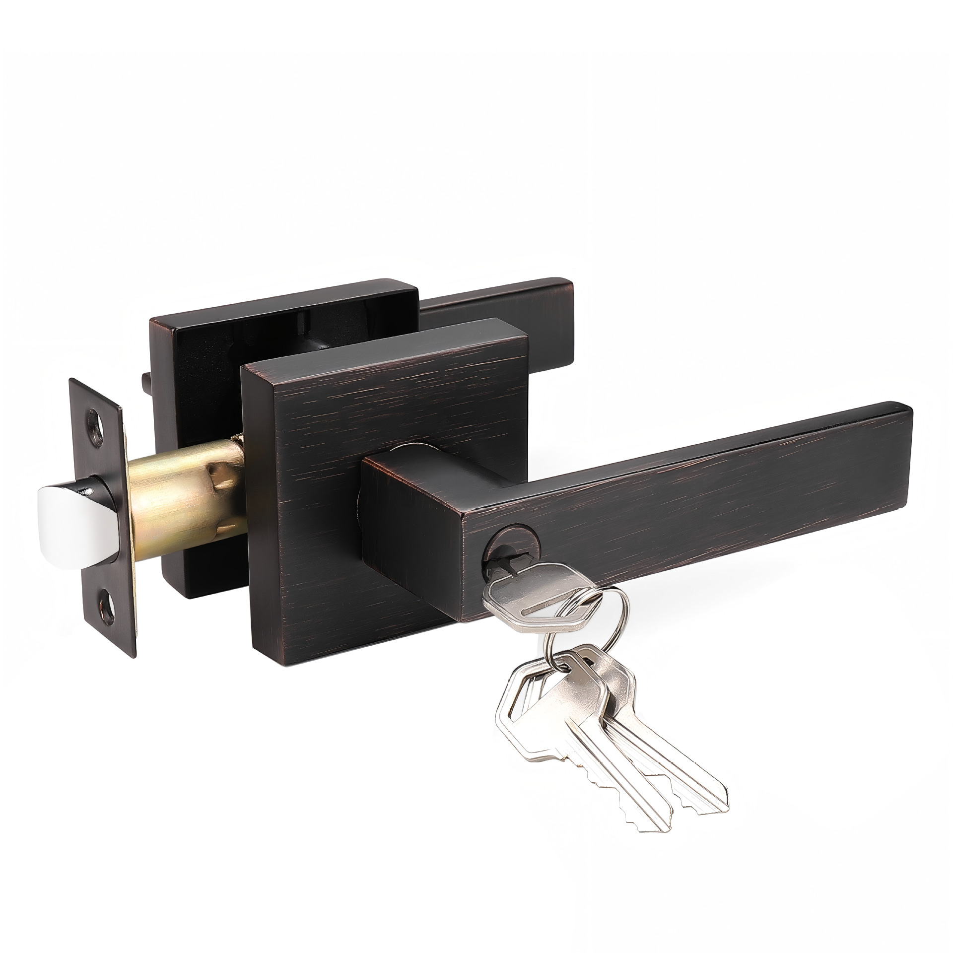 도어 키 기능 샌드 브론즈 입구/입력 새틴 오일 러빙 브론즈