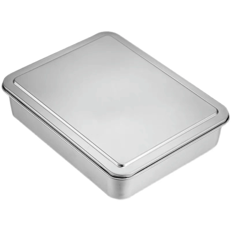 Pulls up square mold stainless steel, tin box, internet celebrity