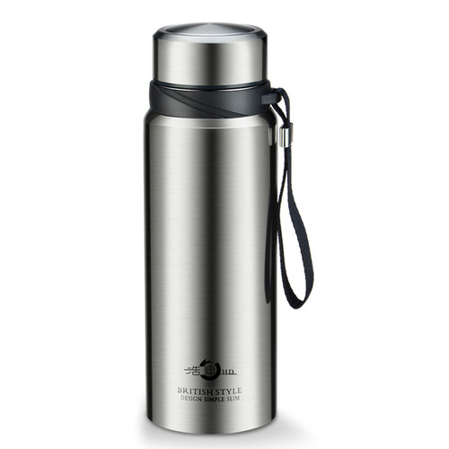 Smart thermos cup for men, large-capacity water cup, stainless steel tea cup for women, home outdoor portable kettle, large cup