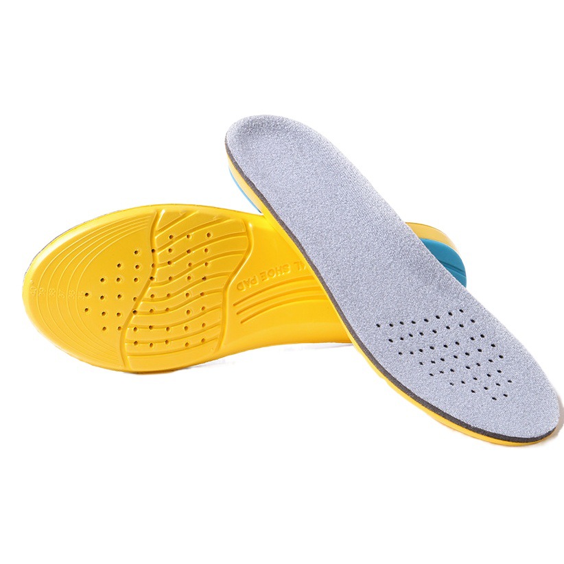 Plantillas deportivas gruesas para hombres y mujeres, transpirables y que absorben los golpes, almohadillas funcionales para verano e invierno, venta al por mayor, sin control de olores, transpirables y absorbentes del sudor