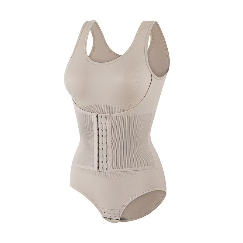 Cross-Border Body-Shaping Jumpsuit, Tummy-Controlling Jumpsuit, Belly-Shaping Waist-Slimming Bodysuit, Reinforced Corset, Buttoned Butt-Lifting Jumpsuit