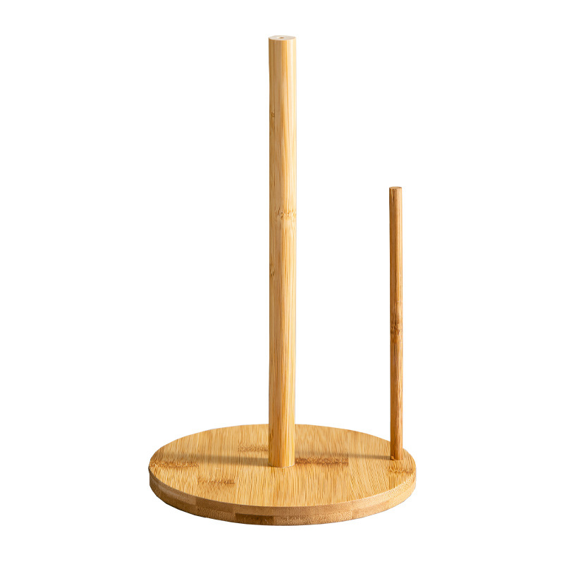 Creativo de madera cocina toallas de papel estante de cocina doméstica especial estante de papel de cocina estante de papel de absorción de aceite vertical sin agujeros