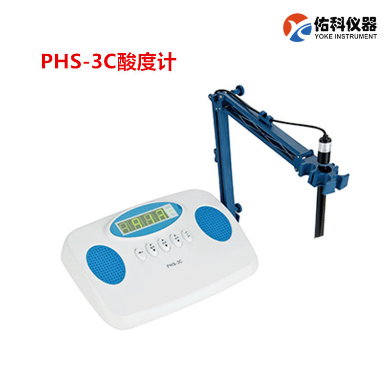 PHS-3C台式酸度计\PH计  PHS-3E自动温度补偿数显酸度计