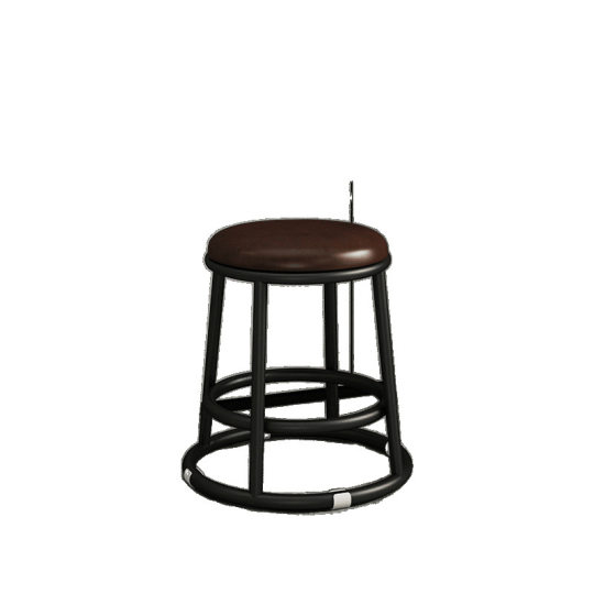 Light Luxury Bar Chair Cafe High Stool Bar Stool Mobile Phone Store Front Desk KTV High Stool Game Hall Stool Batch