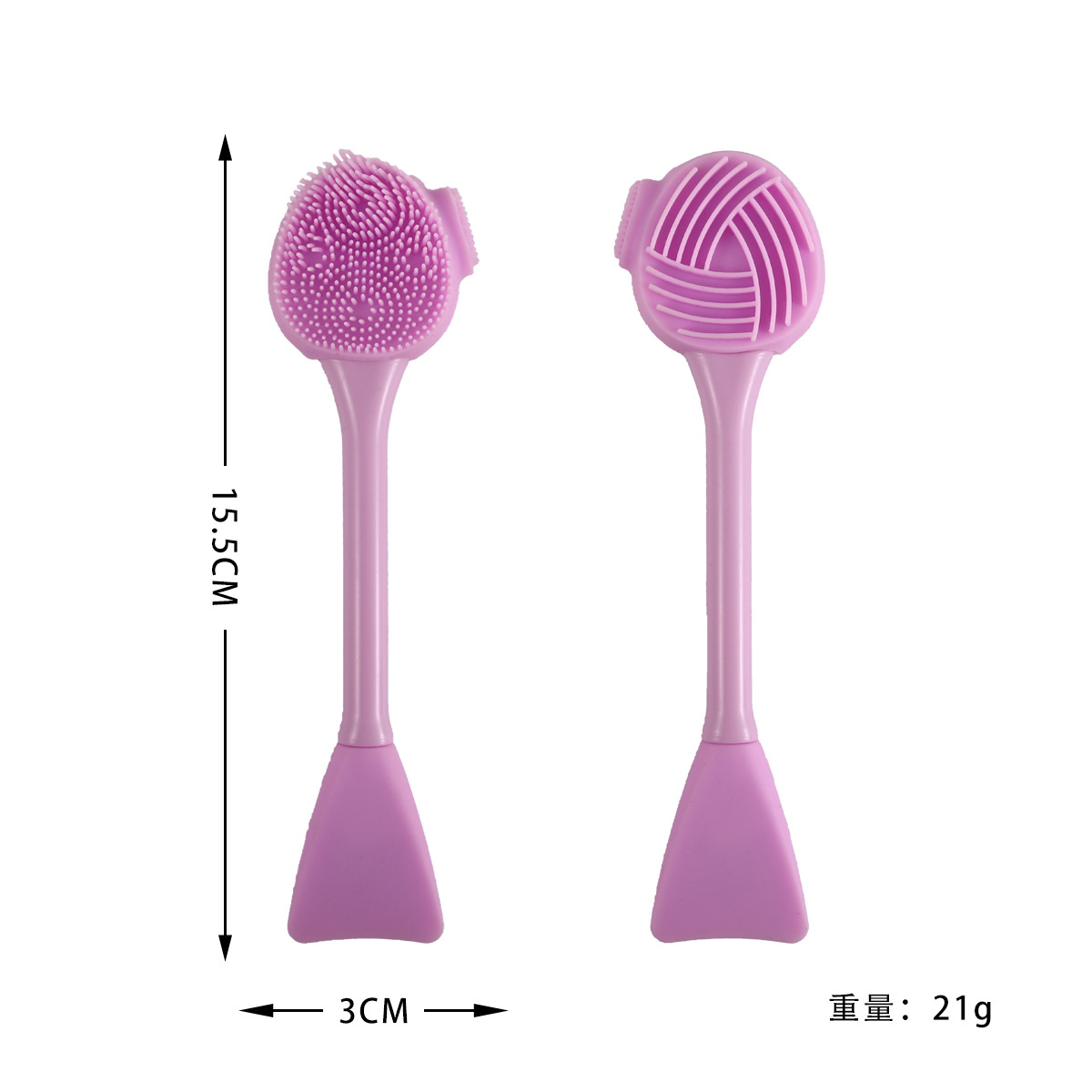 Cepillo de silicona suave transfronterizo tipo cepillo de lavado de cara desmaquillador de espinillas herramienta de limpieza herramienta de belleza portátil