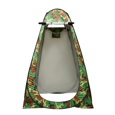 Camping Beach Tent, Avtomobil dam çadırları - large-flower-camouflage-silver-coated-2-windows-single-person