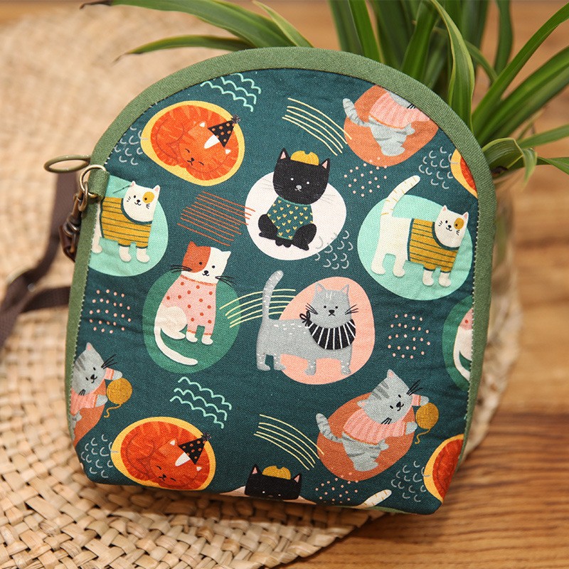 Jinhao bordado hecho a mano DIY material bolsa tela bordada mensajero bolsa de almacenamiento de producción creativa bolsa de cosméticos image 28