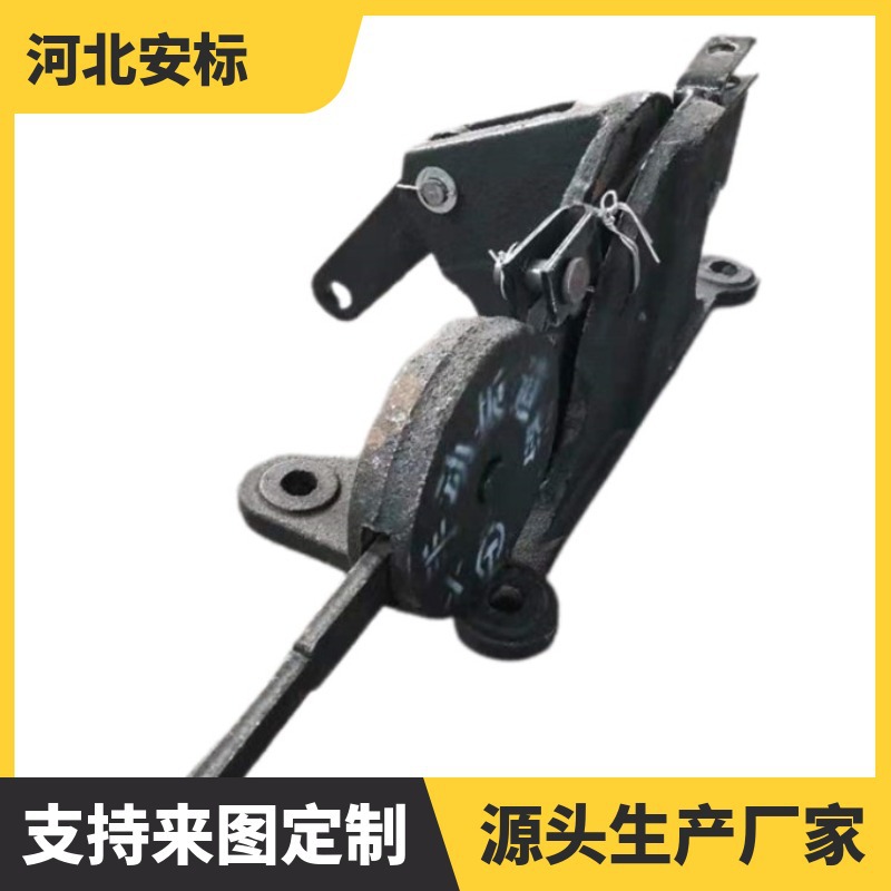 矿用24kg/米轻轨手动   球墨铸铁道岔  扳道器  工厂直销价优.