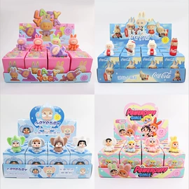 盲盒玩具/盲袋玩具/洞洞乐;萌粒;树脂工艺品
