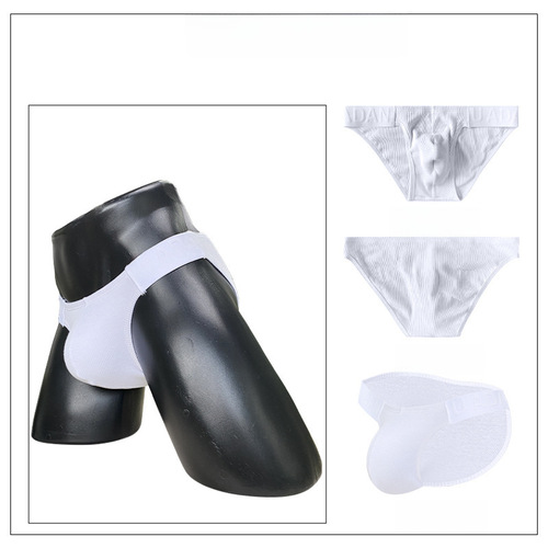 ADANNU Bestselling Item Dropshipping Men's Triangular Pants Sexy Chinese Style Engraved Design AD761