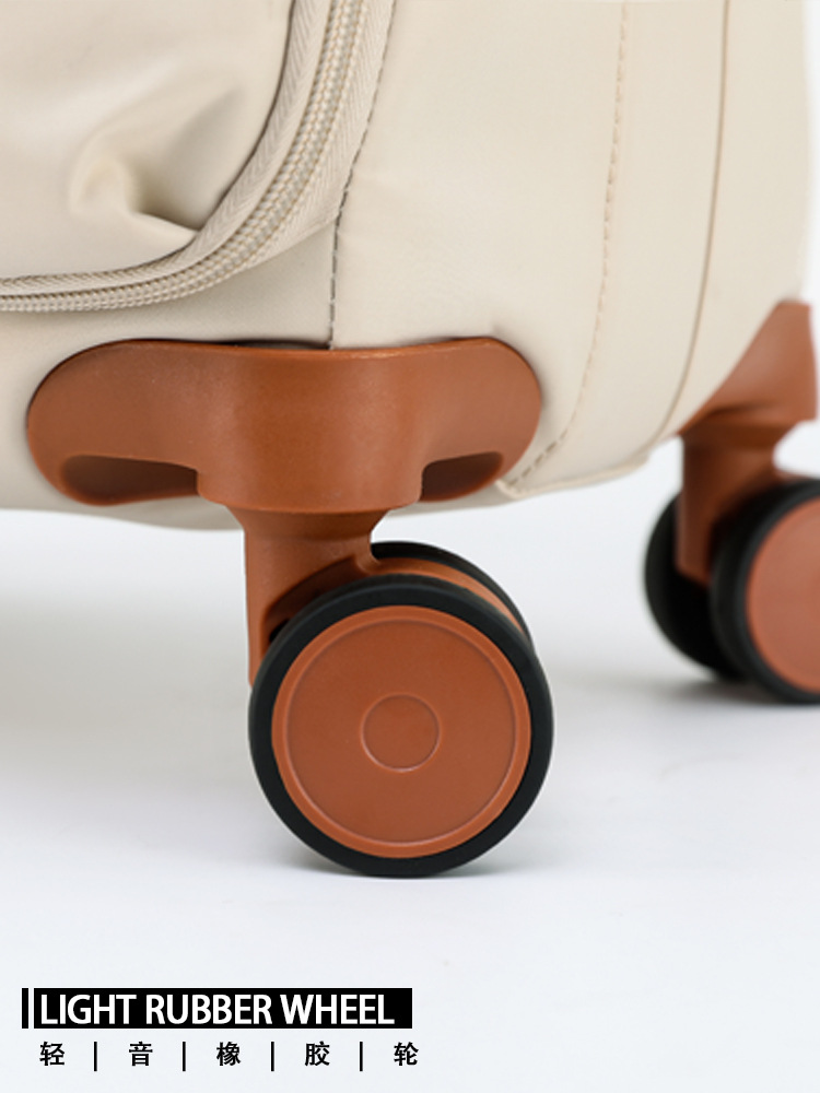 Maleta ultraligera Airway para mujer, maleta de mano impermeable de 20 pulgadas con contraseña, nueva maleta de tela de gran capacidad para hombre, maleta de viaje de 28 pulgadas.