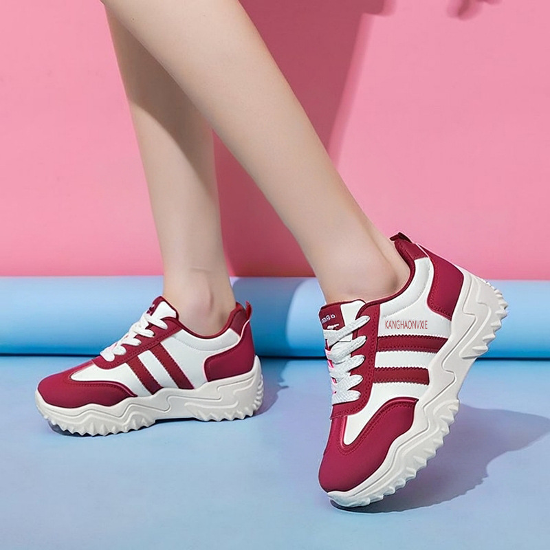 Nuevos zapatos casuales, zapatos de mujer, zapatos deportivos, zapatos de altura, zapatos de mujer, muffin, zapatos de viaje, zapatos de papá, zapatos individuales