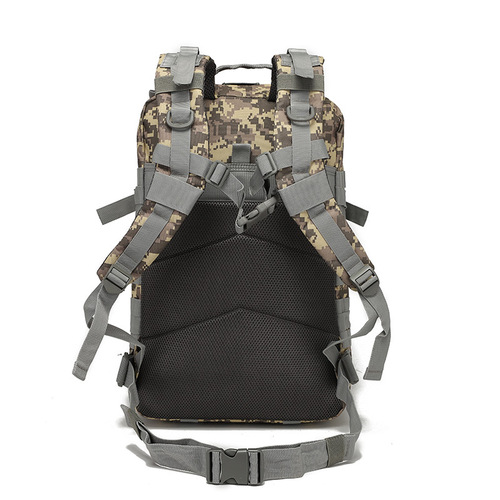 Outdoor Camouflage Sports Backpack Large Capacity Men's Travel Commuter Dual-Shoulder Bag Tactical Camouflage 3P Backpack