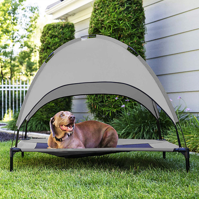 Cross-Border Hot Selling Oxford Cloth Thickened Pet Tent Anti-Scratch and Wear-Resistant Dog House for All Seasons with Sunshade Top Removable and Washable
