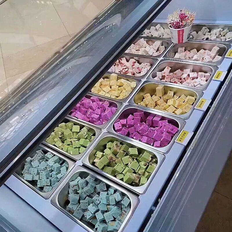 Commercial Thick-Cut Stir-Fried Yogurt Machine, Deep Pan Internet-Famous Stir-Fried Ice Machine, Stir-Fried Roll Machine, Ice Cream Rolls, Fruit Yogurt Chunks, Snowflake Ice Cream Commercial Thick-Cut Stir-Fried Yogurt Machine, Deep Pan Internet-Famous Stir-Fried Ice Machine, Stir-Fried Roll Machine, Ice Cream Rolls, Fruit Yogurt Chunks, Snowflake Ice Cream