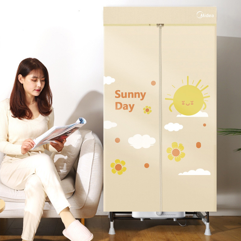 Midea Clothes Dryer Hbgj12A2H Household Stainless Steel Large-Capacity Dryer for Baby Clothes Sterilization and Timed Drying