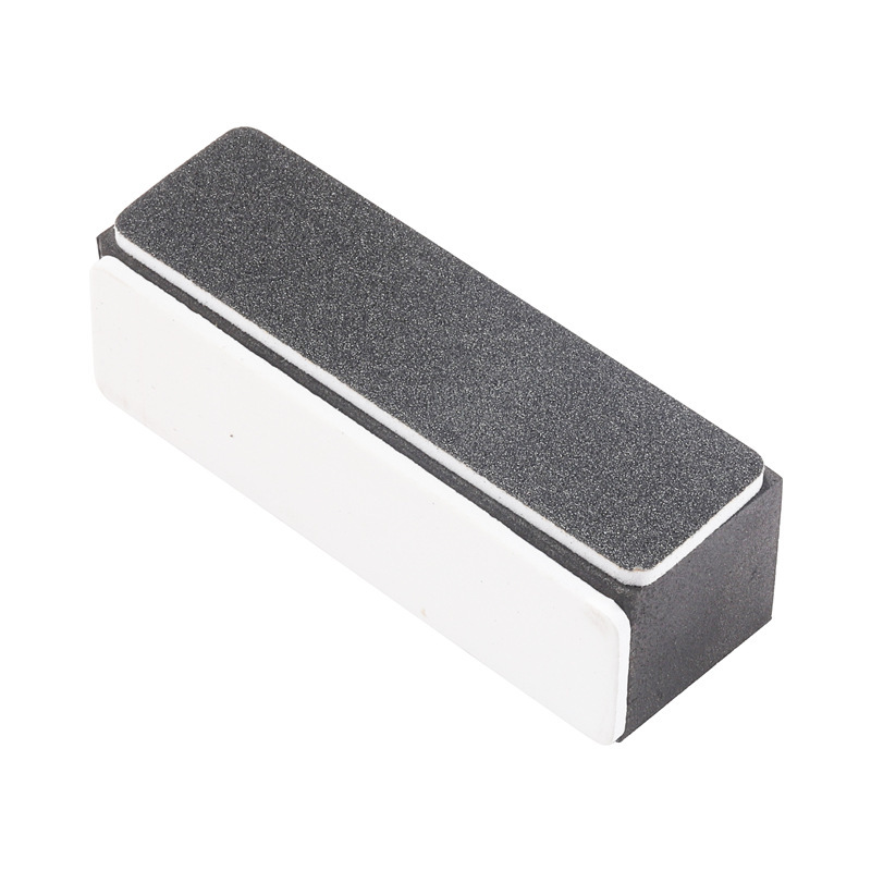 Herramientas para uñas Bloque de pulido de cuatro lados pulido de tres niveles en blanco y negro Wenwan Bodhi Nuez Bloque de pulido especial Bloque de tofu