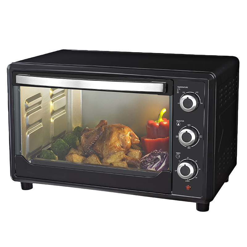 45LA de acero inoxidable de gran capacidad automática multi-función visual Horno de convección sin aceite inteligente hogar image 6