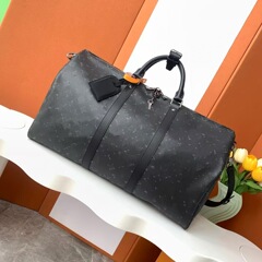 Lujia Keepall50 大容量荷物バッグメンズ軽量トラベルバッグメンズショルダービジネス出張収納バッグ