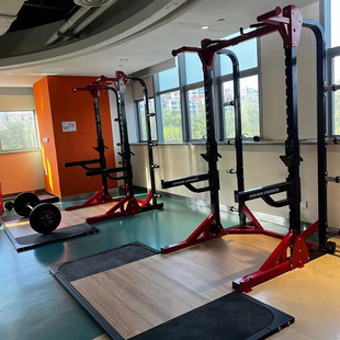 Weightlifting Platform Fitness Weight Training Platform Squat Rack Multi-Functional Wooden Board Adjustable Processing Customized Weightlifting Platform