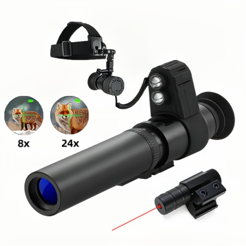 CYF-G cross adjustable night vision infrared HD search 8-24 times headset aiming telescope non-thermal imaging