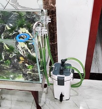 森森魚缸過濾器三合一凈水循環草缸吸便器靜音底濾下置外置過濾桶