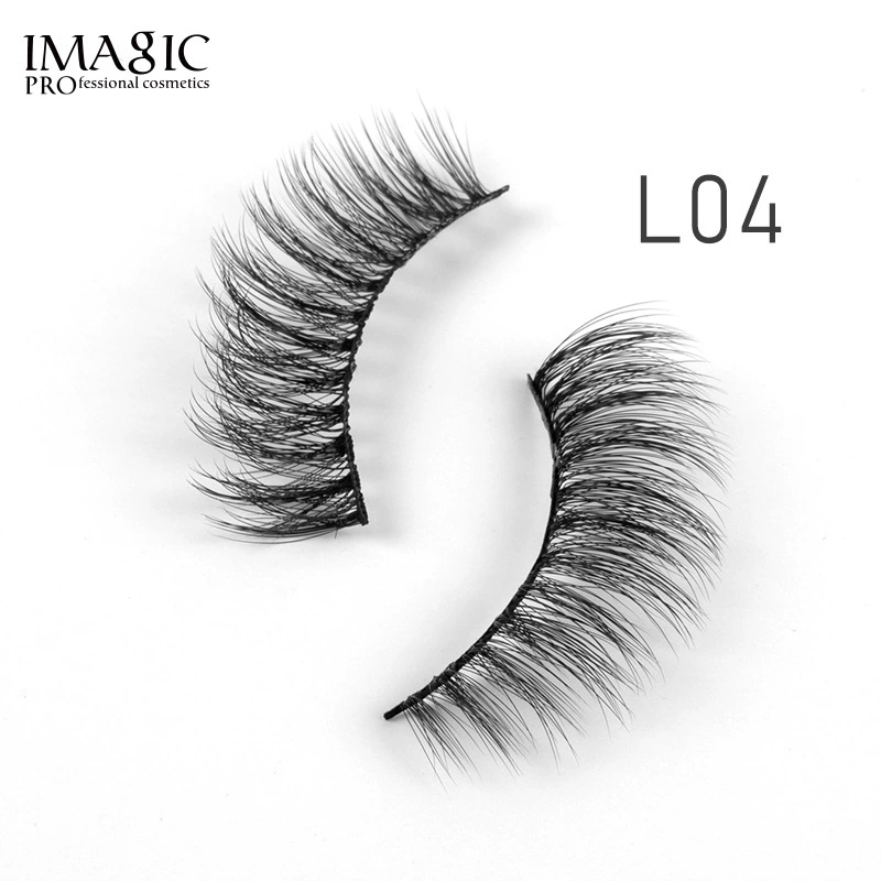 IMAGIC Самоклеящиеся наращиваемые false eyelashes, 3D, 10 пар