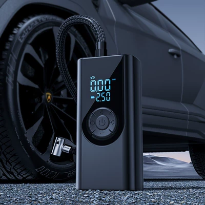 It Is a Wireless Smart Dual-Screen Air Pump — Hava nasosu