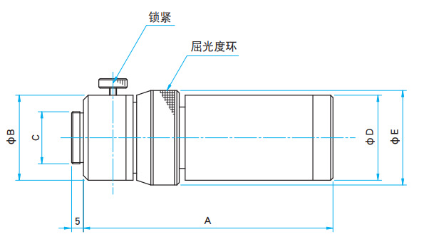 OptoSinma西格玛光机 BE-7.5-355 屈光度可调式激光扩束镜