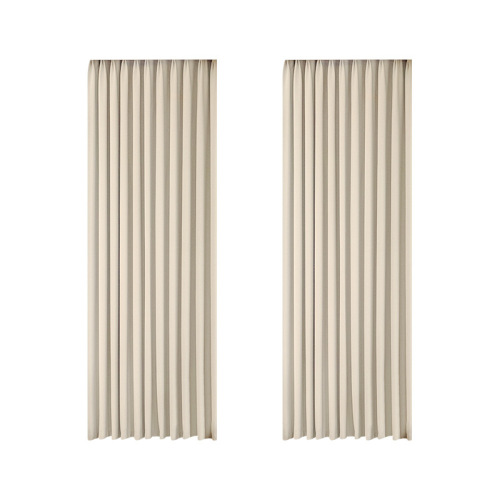 Gift High-Temperature Setting Velvet Sheer Darkening Curtains, Luxurious and Minimalist, Complete Set, Warm Insulation and Soundproofing, Living Room and Bedroom