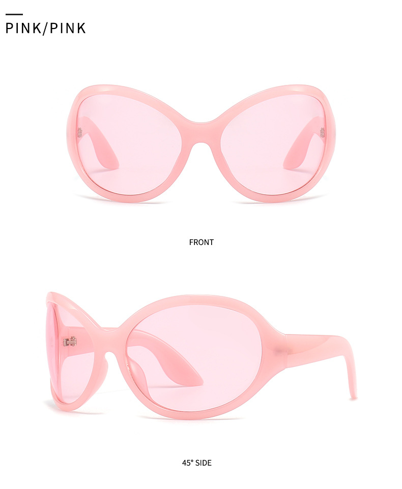 Herren Sonnenbrille Polygon Rahmen Modisch Trend Sonnenbrille_voghion.com