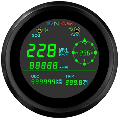 Motorcycle 85mm GPS speedometer Motosiklet cihazları