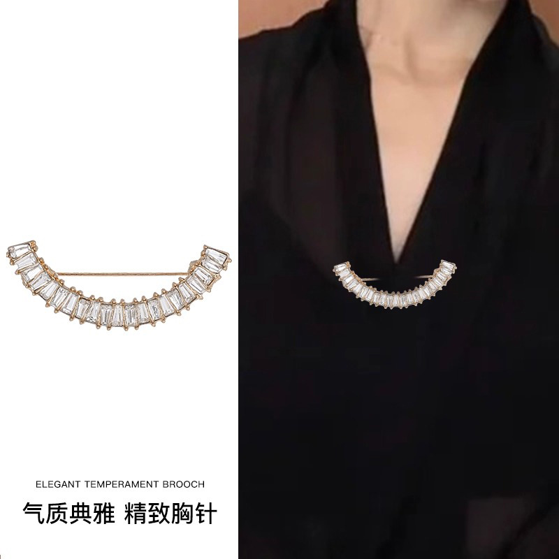 Temperamento bowknot perla alfileres mujer exquisita hebilla anti-luz sensación de alto nivel cintura artefacto cintura pantalones pequeña hebilla fija