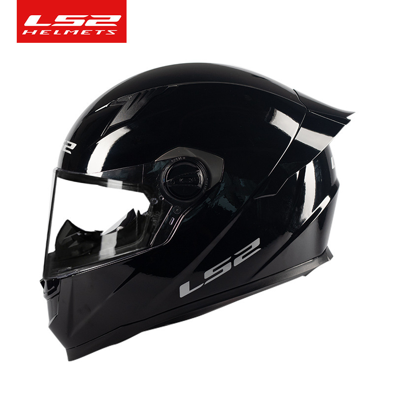 Ls2 Ff300 Motorcycle Helmet 3C Certified Winter Electric Vehicle Full-Face Helmet Anti-Fog with Large Rear Wing